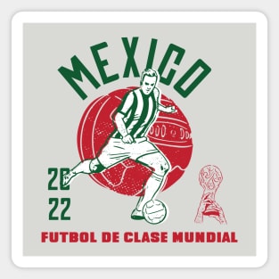 Vintage Mexico World Class Football Magnet